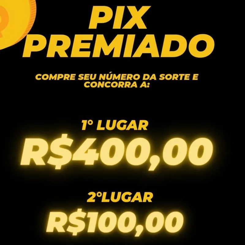 Imagem da campanha Pix premiado