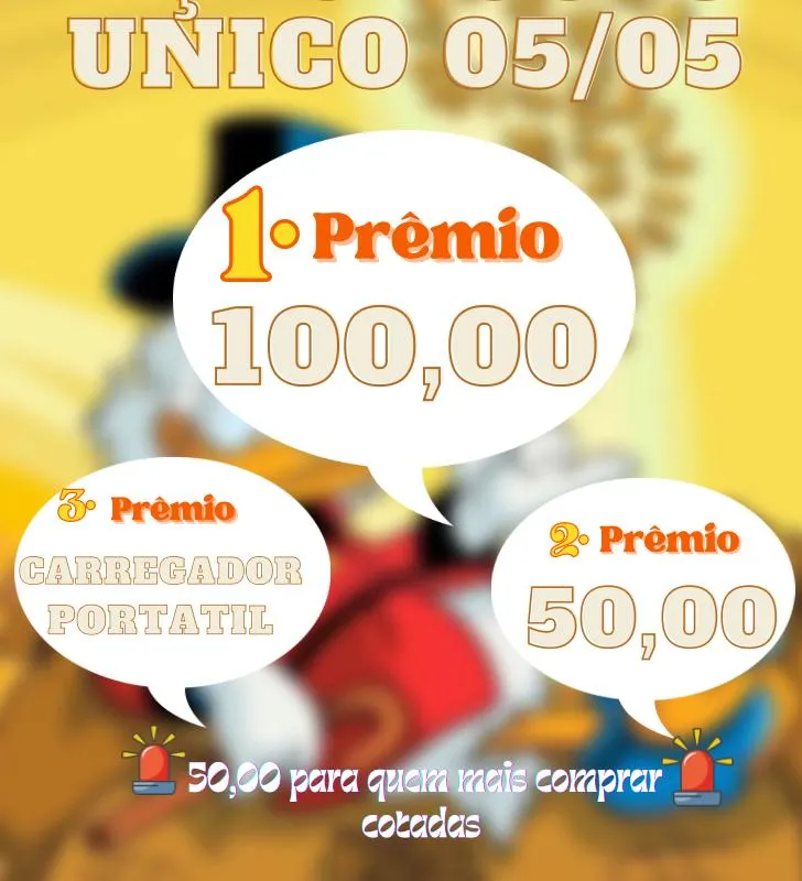 Imagem da campanha ação lucas unico 05/05