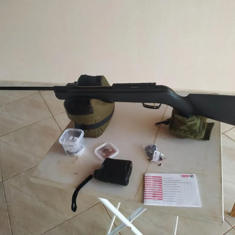 Imagem da campanha Espingarda de pressão