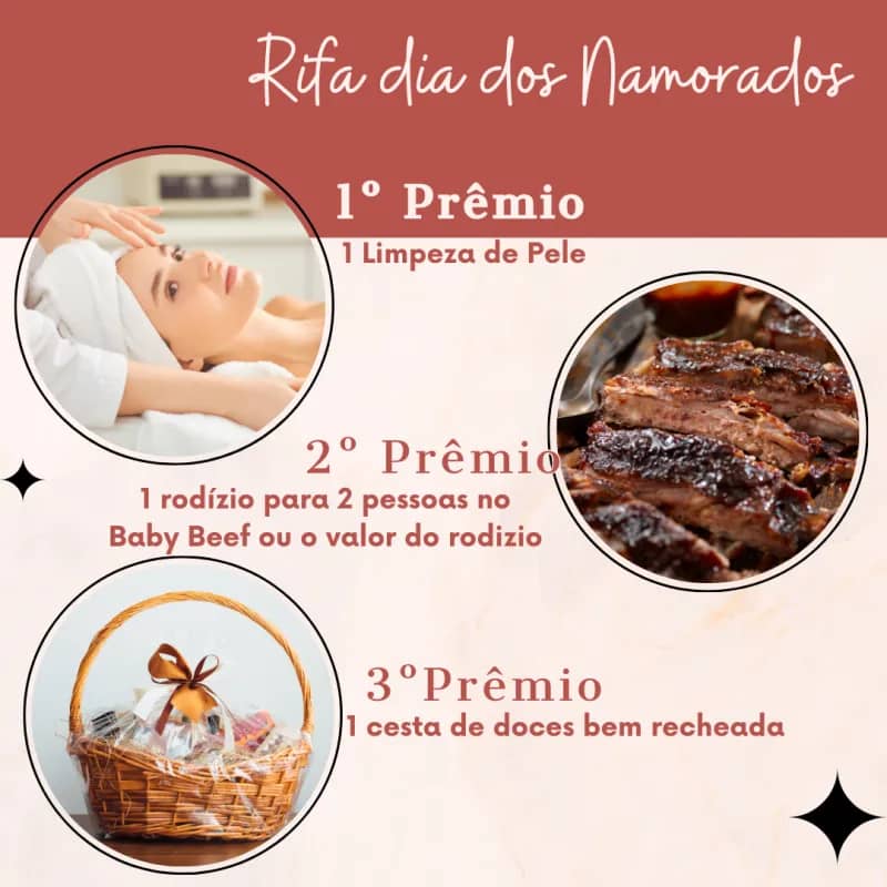 Imagem da campanha Rifa Dia dos Namorados