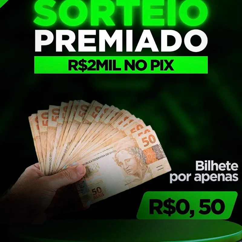 Imagem da campanha R$2MIL NO PIX