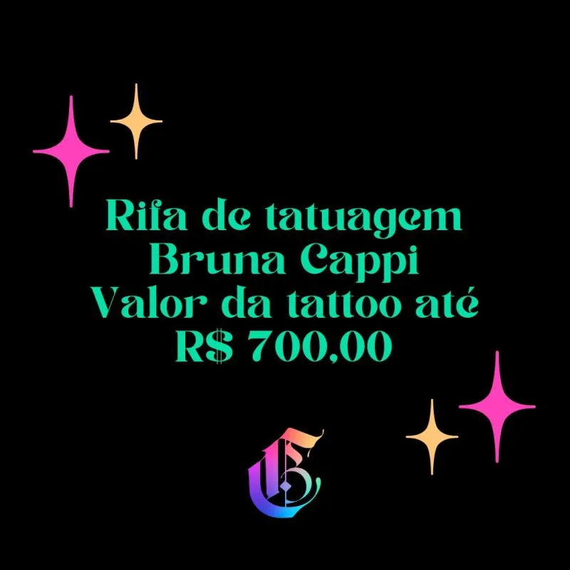 Imagem da campanha Rifa de tatuagem