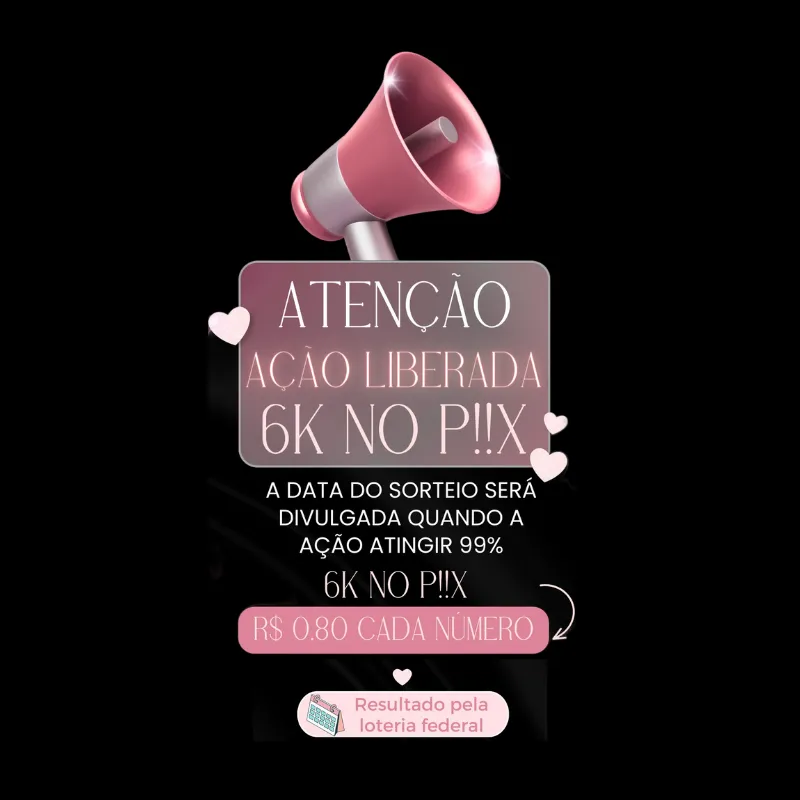 Imagem da campanha 6K NO P!!X