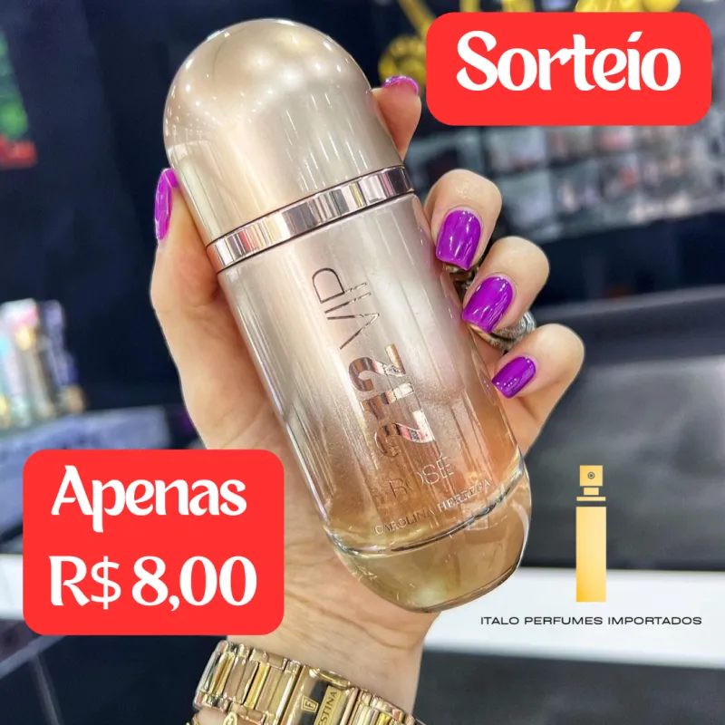 Imagem da campanha SORTEIO 212 VIP ROSÉ