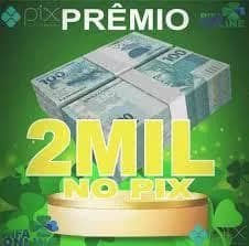 Imagem da campanha 2 MIL Reais no PIX