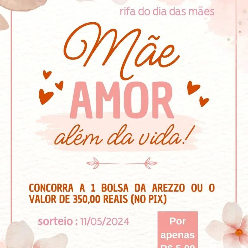 Imagem da campanha Mãe amor além da  vida