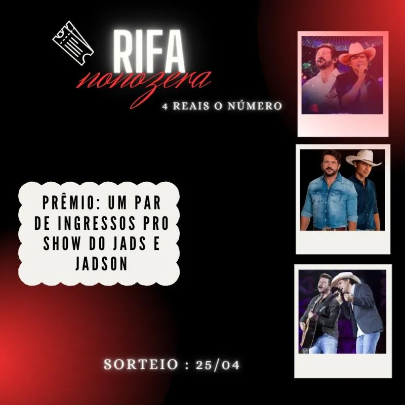 Imagem da campanha Rifa nonozera