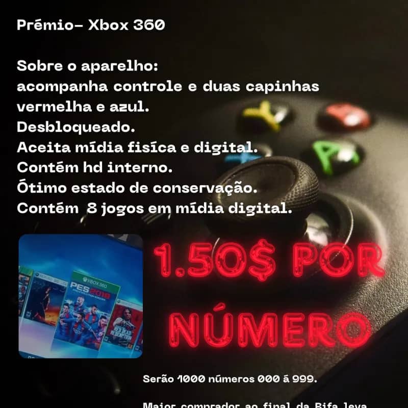 Imagem da campanha Xbox 360