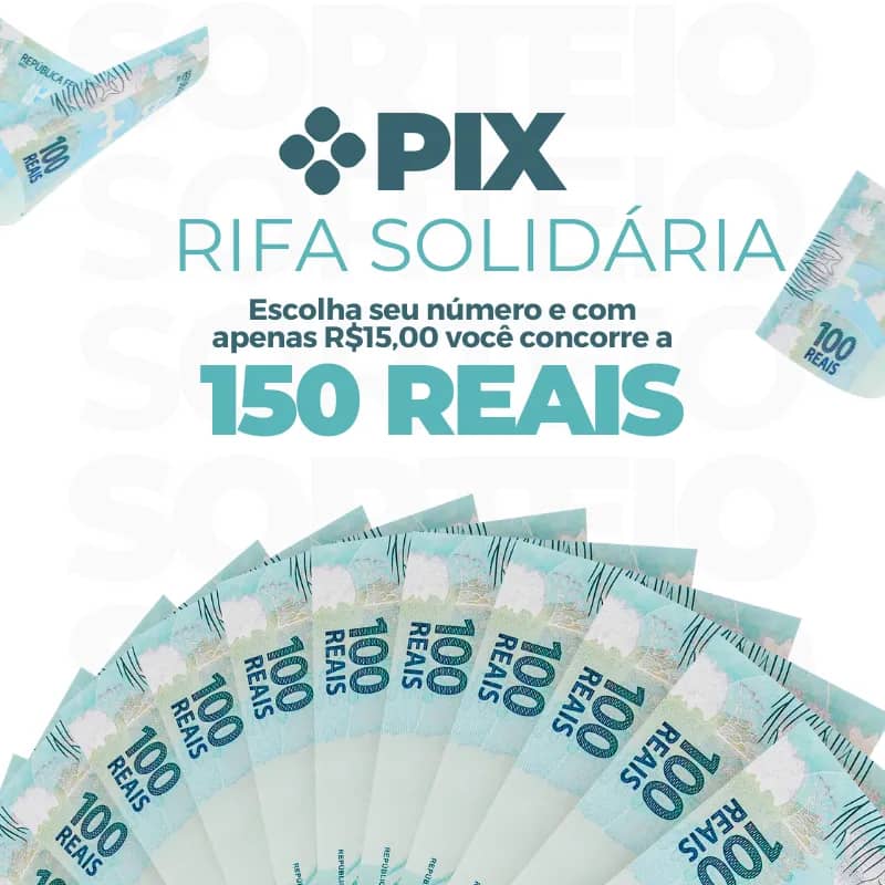Imagem da campanha RIFA SOLIDÁRIA - JOHN MIGUEL