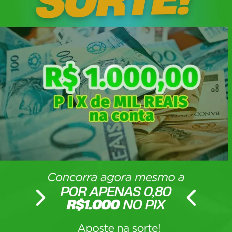 Imagem da campanha 1000 na sua conta