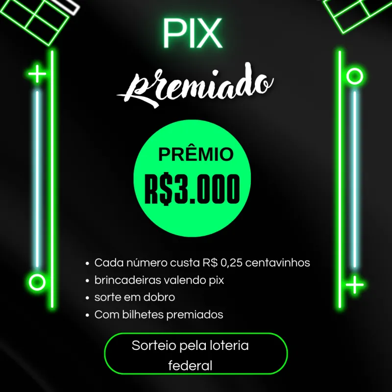 Imagem da campanha 3.000 mil no pix