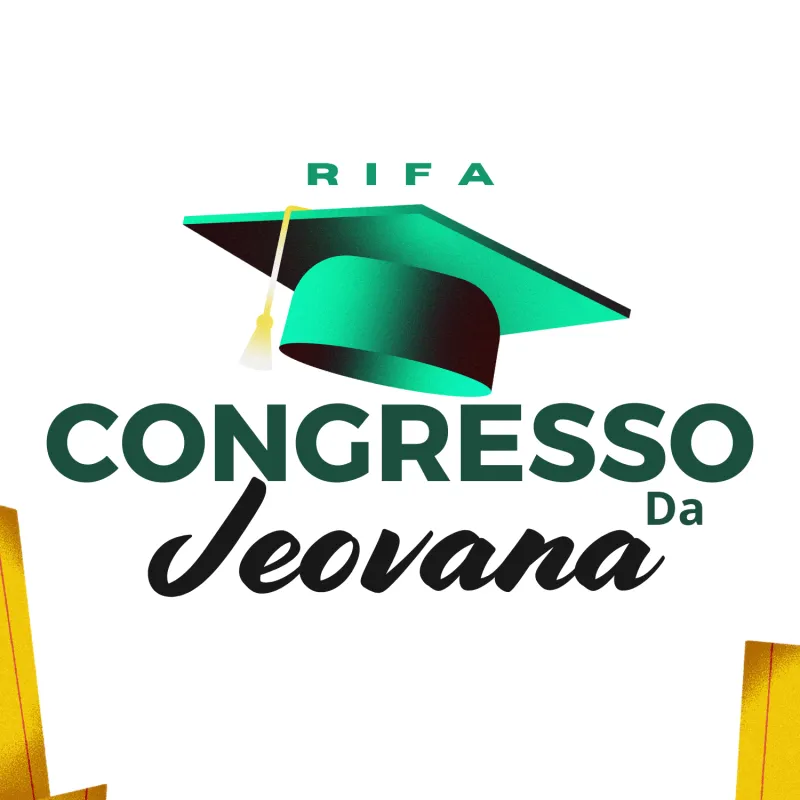 Imagem da campanha Rifa Congresso da Jeovana