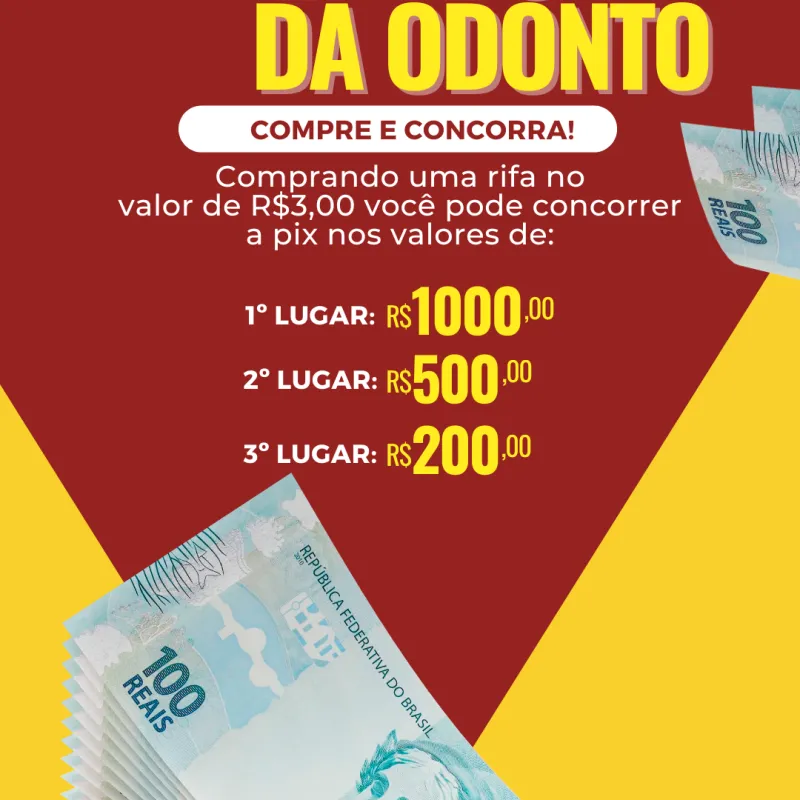 Imagem da campanha PIX PREMIADO DA ODONTO