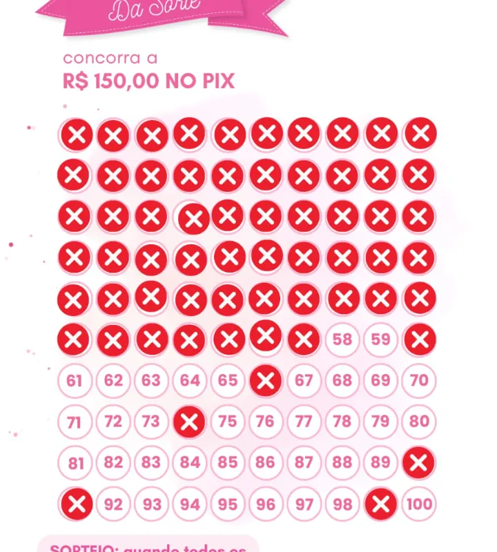 Imagem da campanha Rifa da sorte