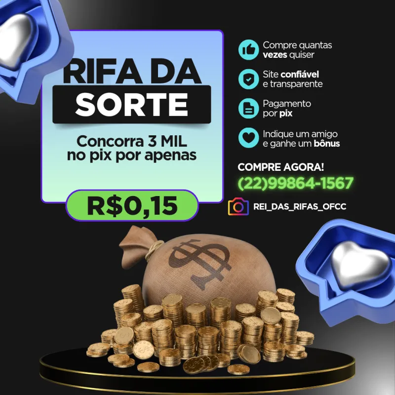 Imagem da campanha 🔥🔥🔥Pix premiado🔥🔥🔥