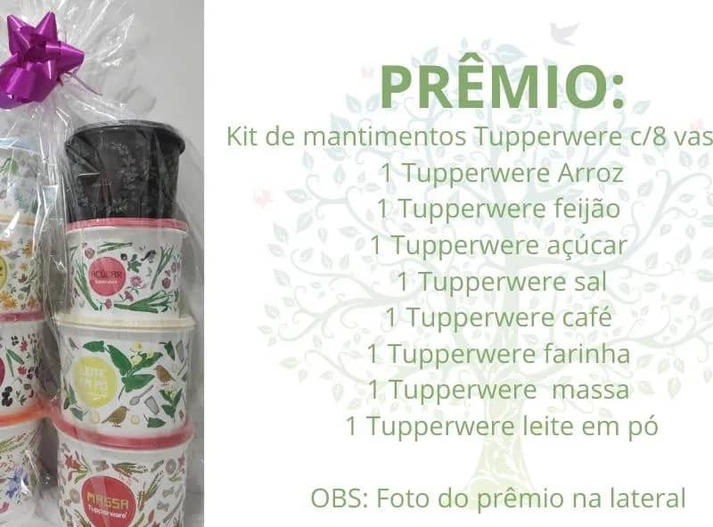 Imagem da campanha Kit mantimentos Tupperware