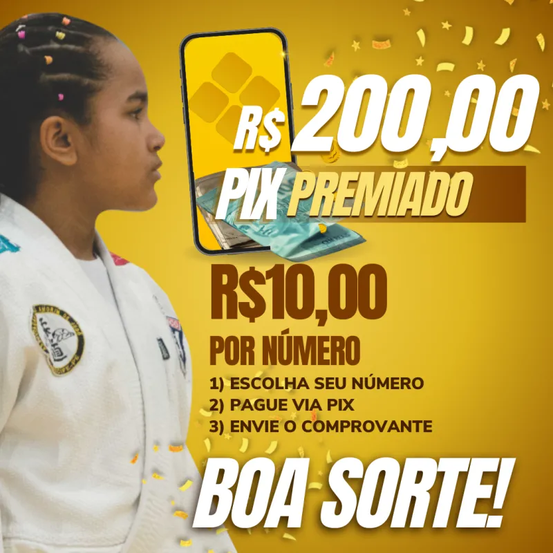 Imagem da campanha Apoie Vitória Silva na Copa Natal de Judô