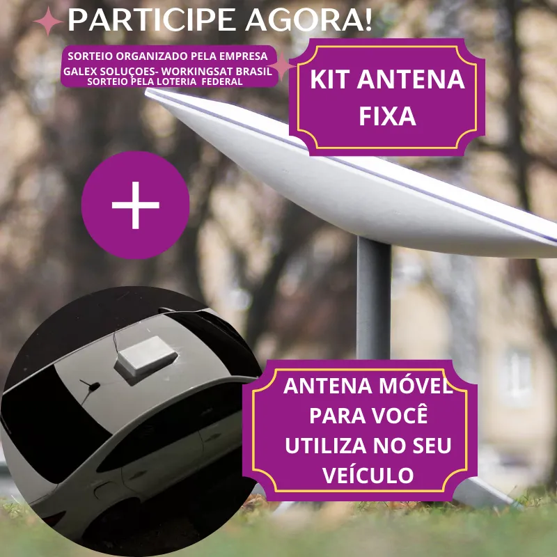 Imagem da campanha Starlink