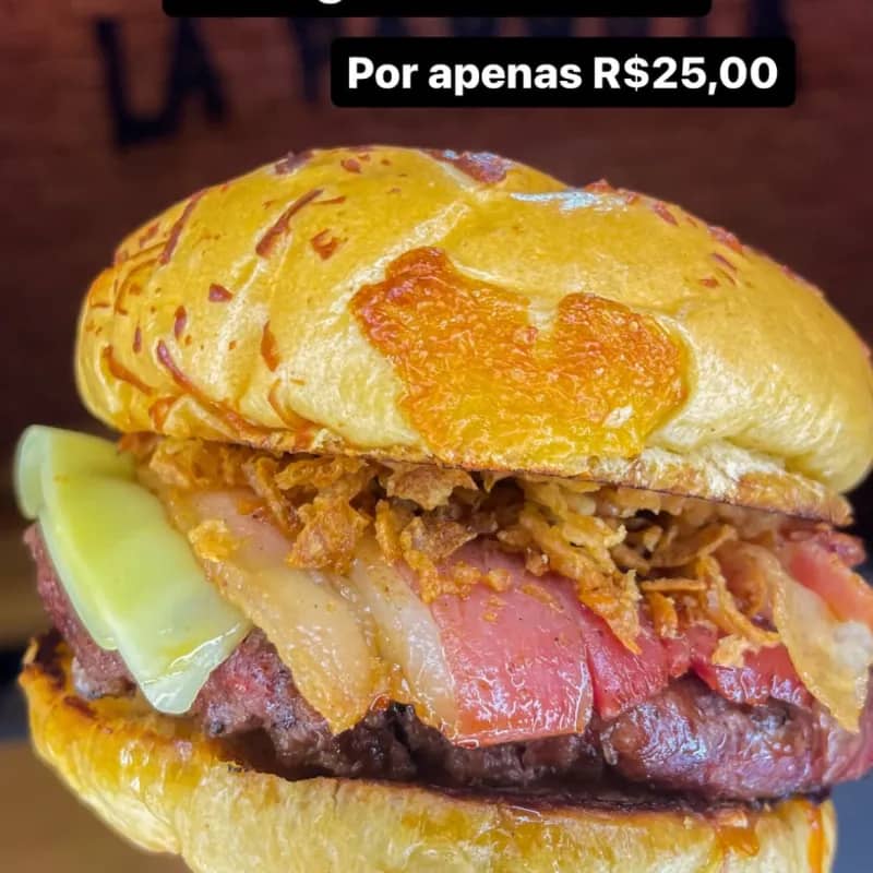 Imagem da campanha Concorra a um hambúrguer