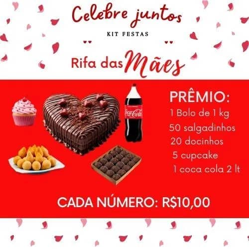 Imagem da campanha RIFA DAS MÃES