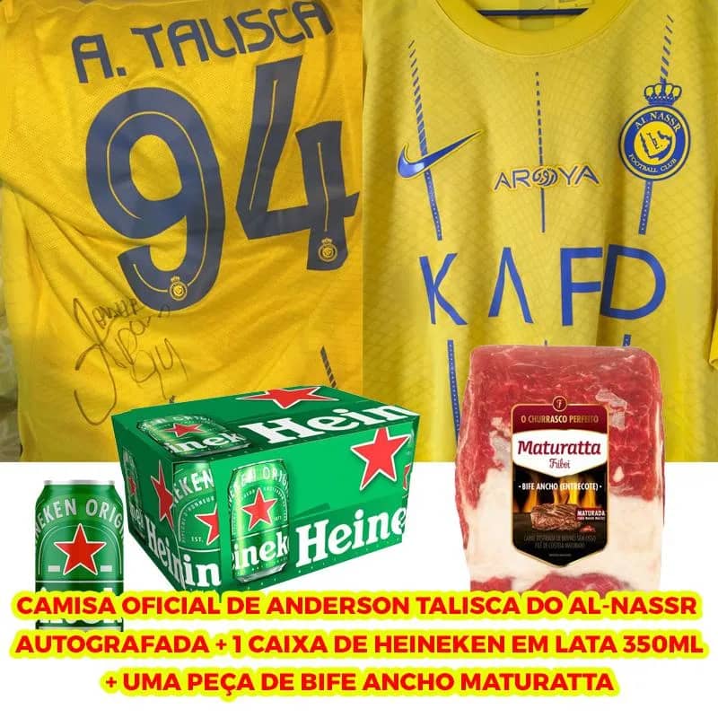 Imagem da campanha CAMISA OFICIAL DE ANDERSON TALISCA DO AL-NASSR