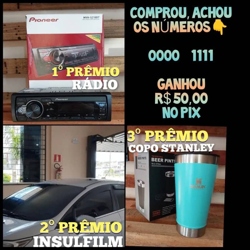 Imagem da campanha APARELHO PIONEER COM BLUETOOTH