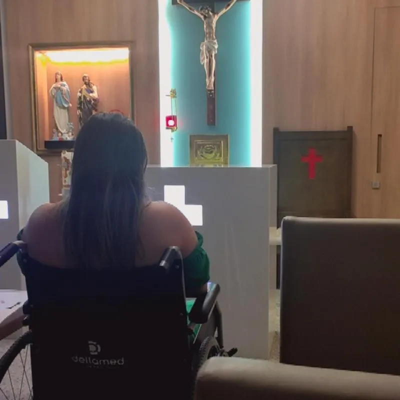 Imagem da campanha Rifa tratamento de coluna da Grazi