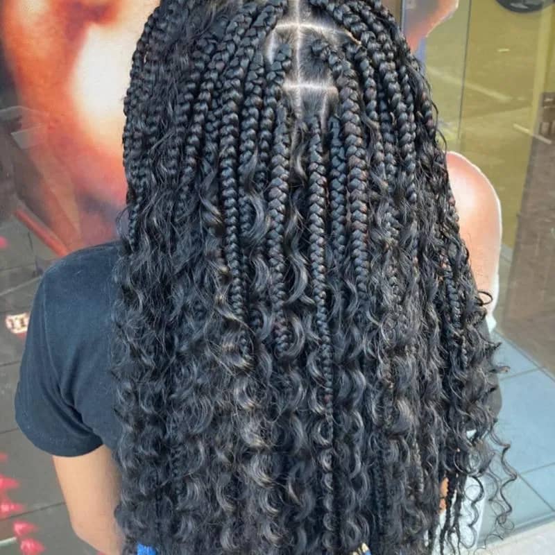 Imagem da campanha Rifa trança Gipsy Braids (tratamento de câncer da Emilly)