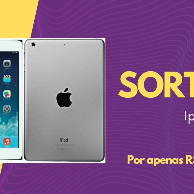 Imagem da campanha Rifa| iPad mini 1