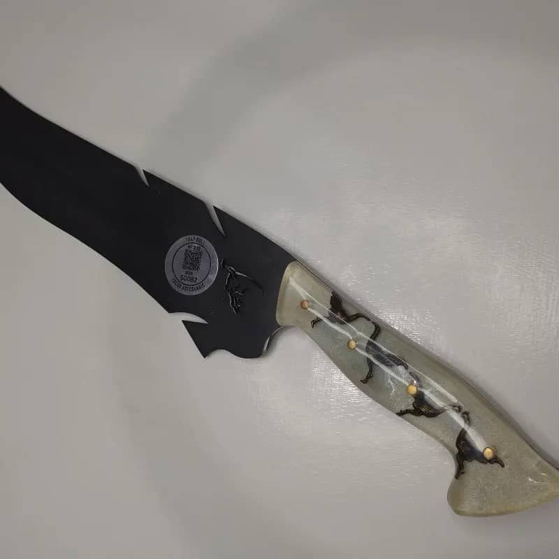 Imagem da campanha Pix Premiado de uma Faca