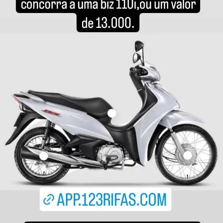 Imagem da campanha Biz 110i 2023/2024