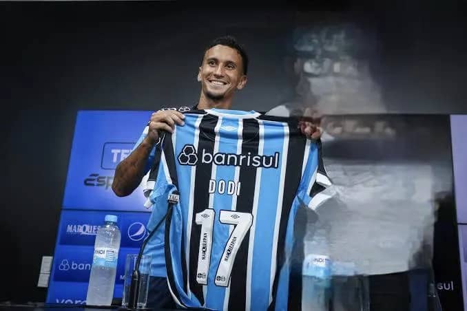Imagem da campanha Rifa solidária - camiseta Dodi Grêmio autografada