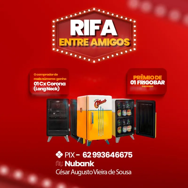 Imagem da campanha Rifa Entre Amigos