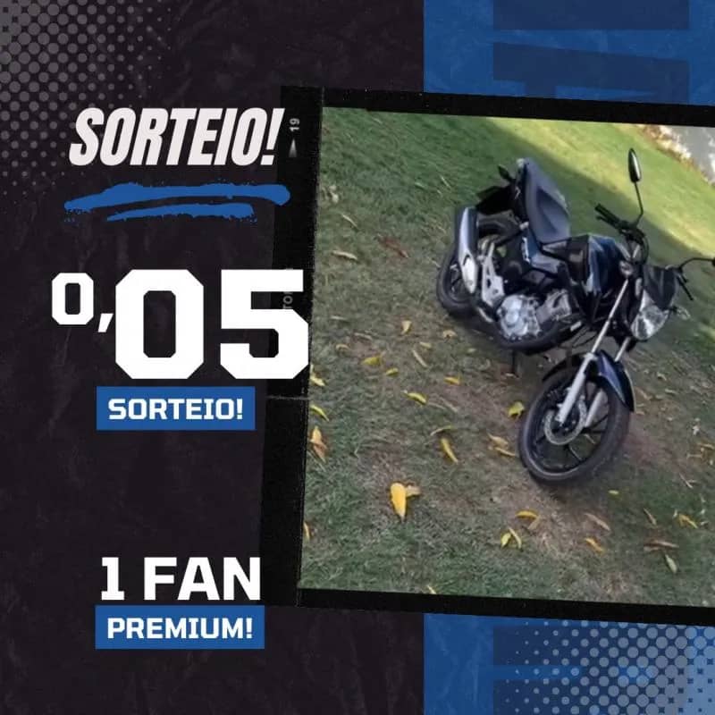 Imagem da campanha Moto | 1 FAN Premium!