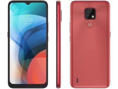Imagem da campanha Smartphone Motorola Moto E7 64GB Cobre