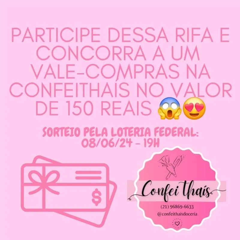 Imagem da campanha VALE-COMPRAS NO VALOR DE R$150?? 😱😍