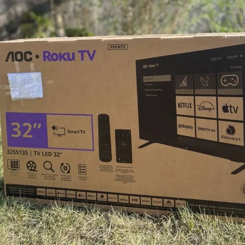 Imagem da campanha TV SMART 32 POLEGADAS