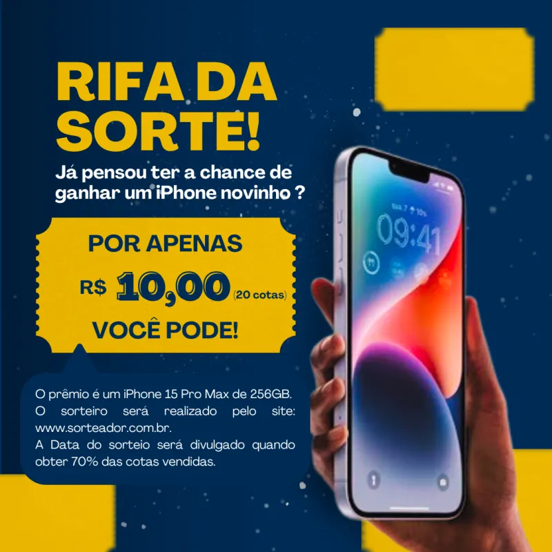 Imagem da campanha Rifa Da Sorte ☘️