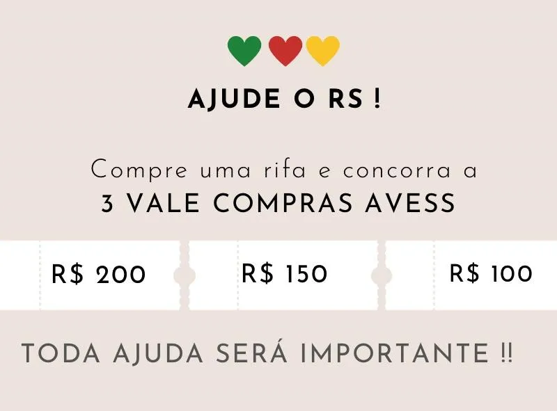 Imagem da campanha AJUDA RS