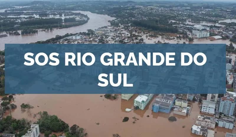 Imagem da campanha Rifa em prol das vítimas das chuvas no Rio Grande do Sul