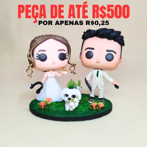 Imagem da campanha PEÇA DE R$500 POR APENAS R$0,25