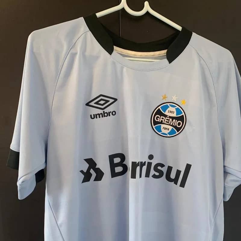 Imagem da campanha SOS CANOAS/RS - Camisa Celeste do Grêmio
