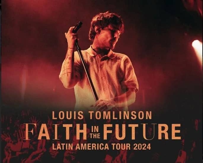 Imagem da campanha Rifa Solidária Faith in the Future Tour