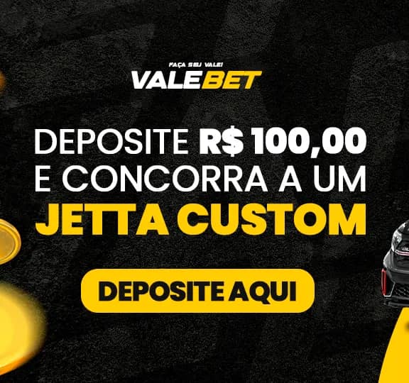 Imagem da campanha Deposite 100,00 e concorra a um jetta custom