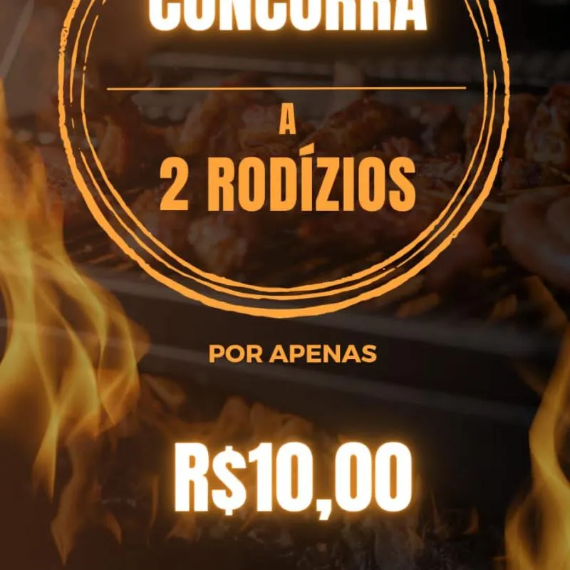 Imagem da campanha Concorra dois rodizios na Chimarrom