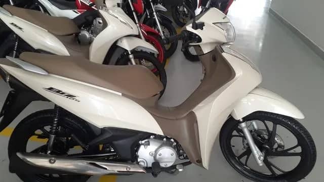 Imagem da campanha Biz 0km Taiko Motos