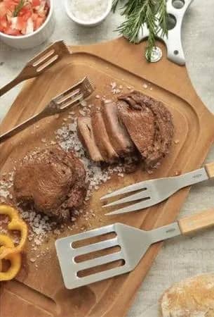 Imagem da campanha KIT CHURRASQUEIRO 8 peças OU R$ 200,00 Reais no PIX - imagem meramente ilustrativa