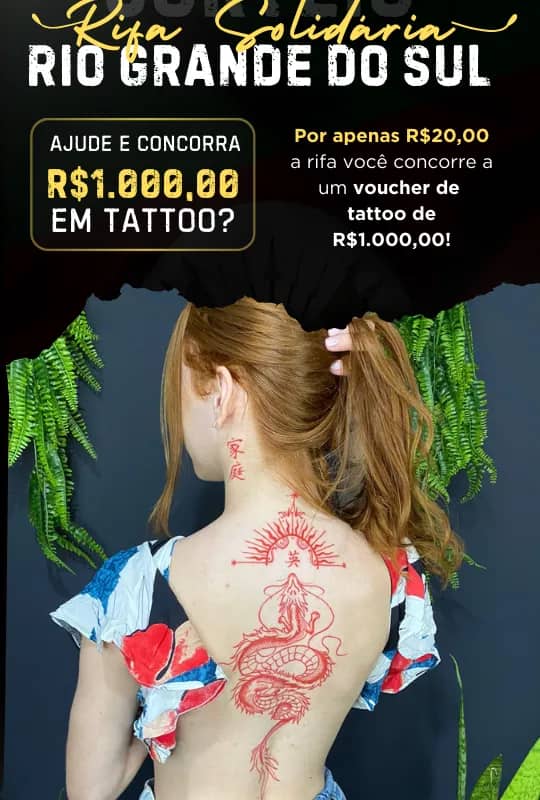 Imagem da campanha Rifa Solidária RIO GRANDE DO SUL - Studio Lobo Grego