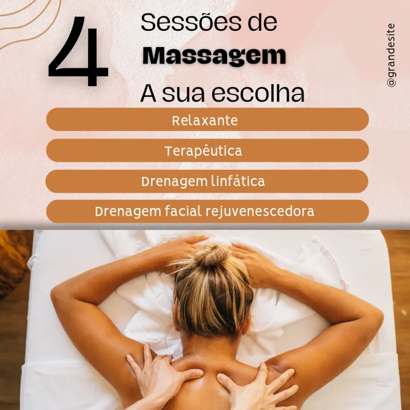 Imagem da campanha Rifa Massagens da Nathy