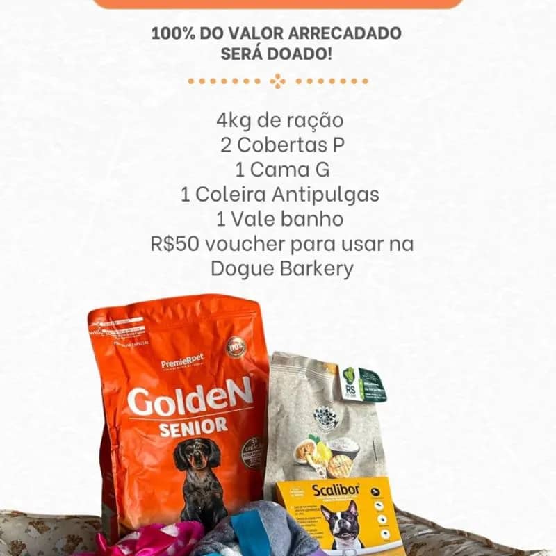 Imagem da campanha RIFA SOLIDÁRIA - SOS ENCHENTES